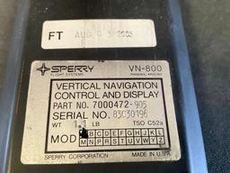 SPERRY VN-800 VERTICAL NAV CONTROLLER 7000472-905 (A/R)