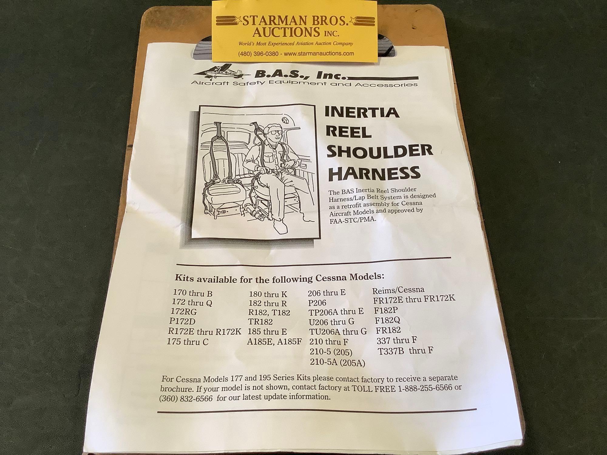 CESSNA 206 SHOULDER HARNESS KIT (A/R)
