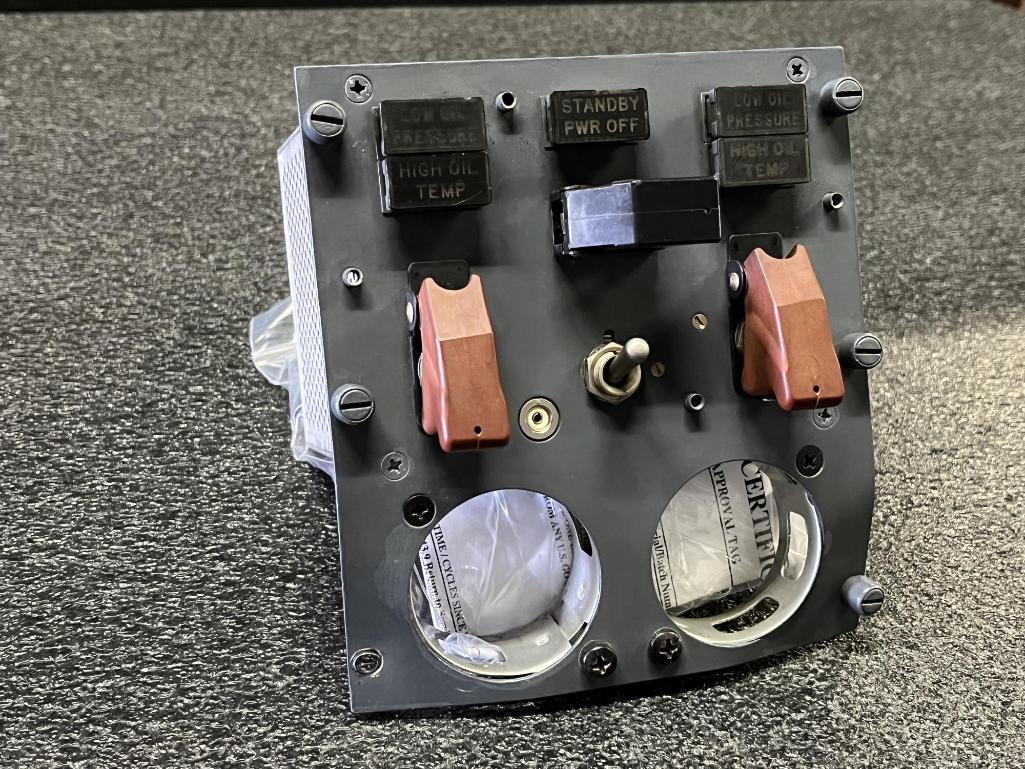 STANDBY POWER & MISC CONTROL PANELS (3) 69-37315-75, (1) 69-37352-11, (1) RDAM8126-10 (INSPECTED)