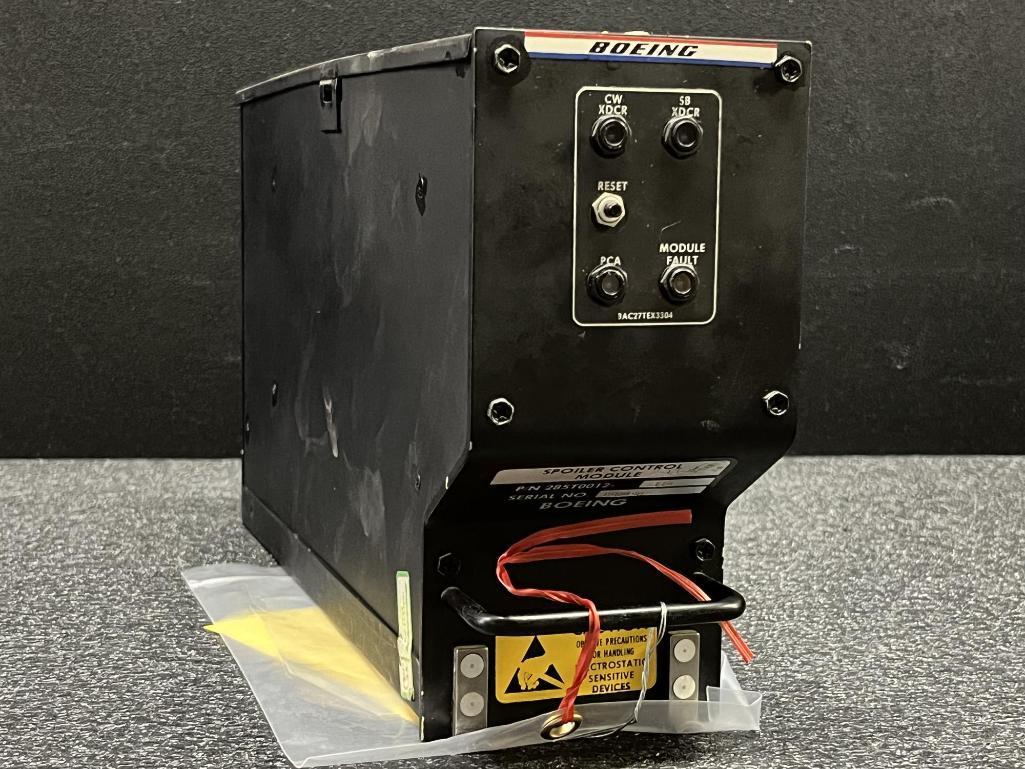 B767/B757 SPOILER CONTROL MODULES (2) 285T0012-110, (3) 285T0012-114, (1) 285T0012-116, (1)