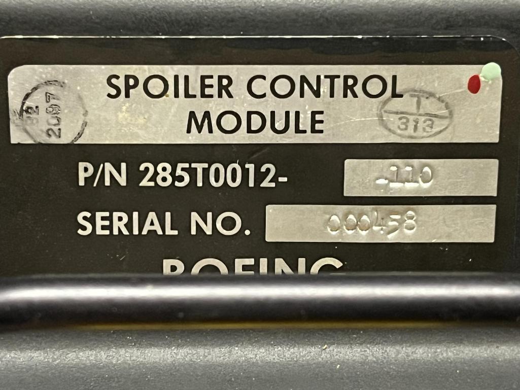 B767/B757 SPOILER CONTROL MODULES (2) 285T0012-110, (3) 285T0012-114, (1) 285T0012-116, (1)