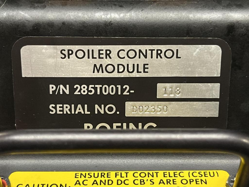 B767/B757 SPOILER CONTROL MODULES (2) 285T0012-110, (3) 285T0012-114, (1) 285T0012-116, (1)