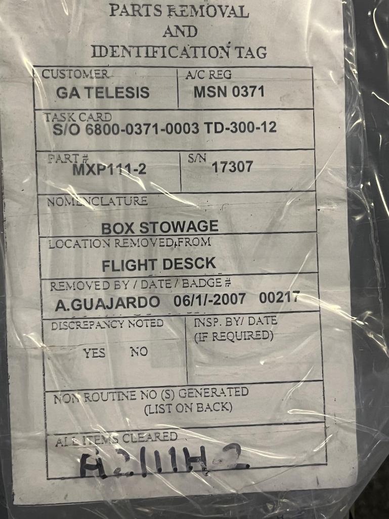 (LOT) A300 CREW MASK BOXES, POWER SUPPLIES, & MISC [18 LINE ITEMS]