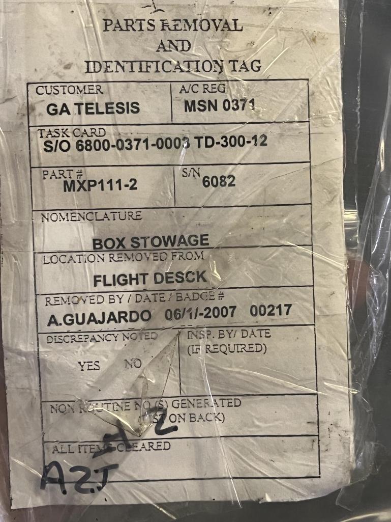 (LOT) A300 CREW MASK BOXES, POWER SUPPLIES, & MISC [18 LINE ITEMS]