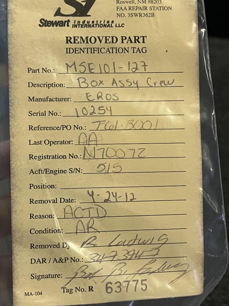 (LOT) A300 CREW MASK BOXES, POWER SUPPLIES, & MISC [18 LINE ITEMS]