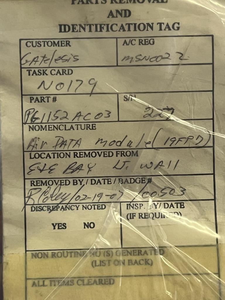 (LOT) A300 CREW MASK BOXES, POWER SUPPLIES, & MISC [18 LINE ITEMS]