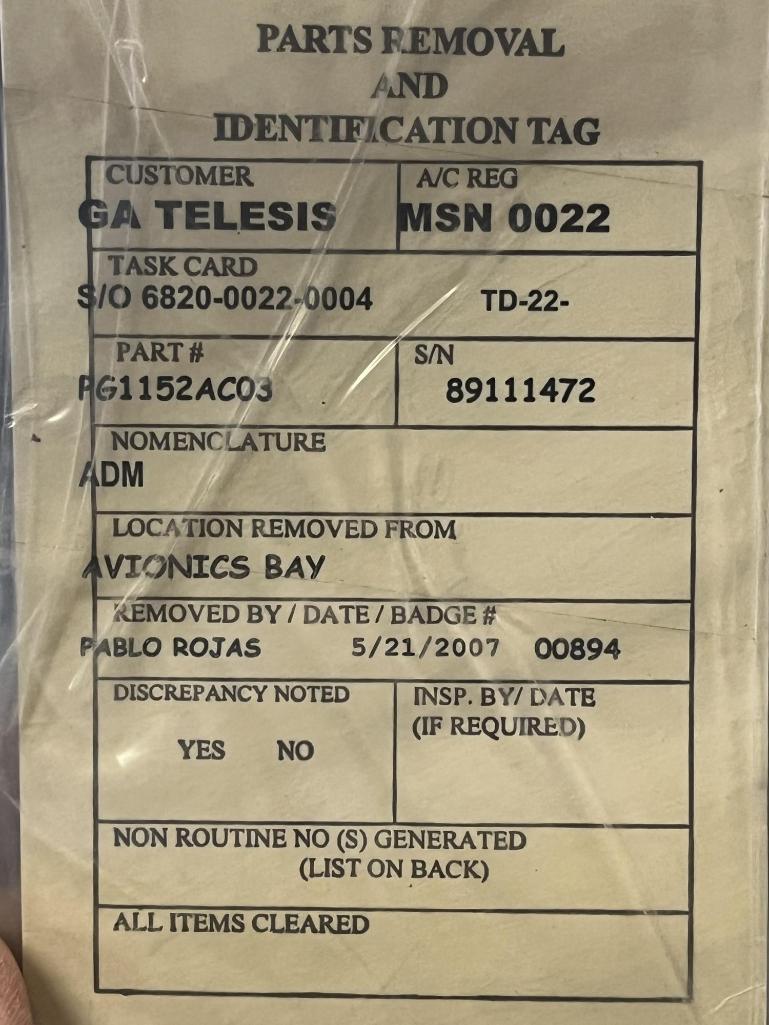 (LOT) A300 CREW MASK BOXES, POWER SUPPLIES, & MISC [18 LINE ITEMS]