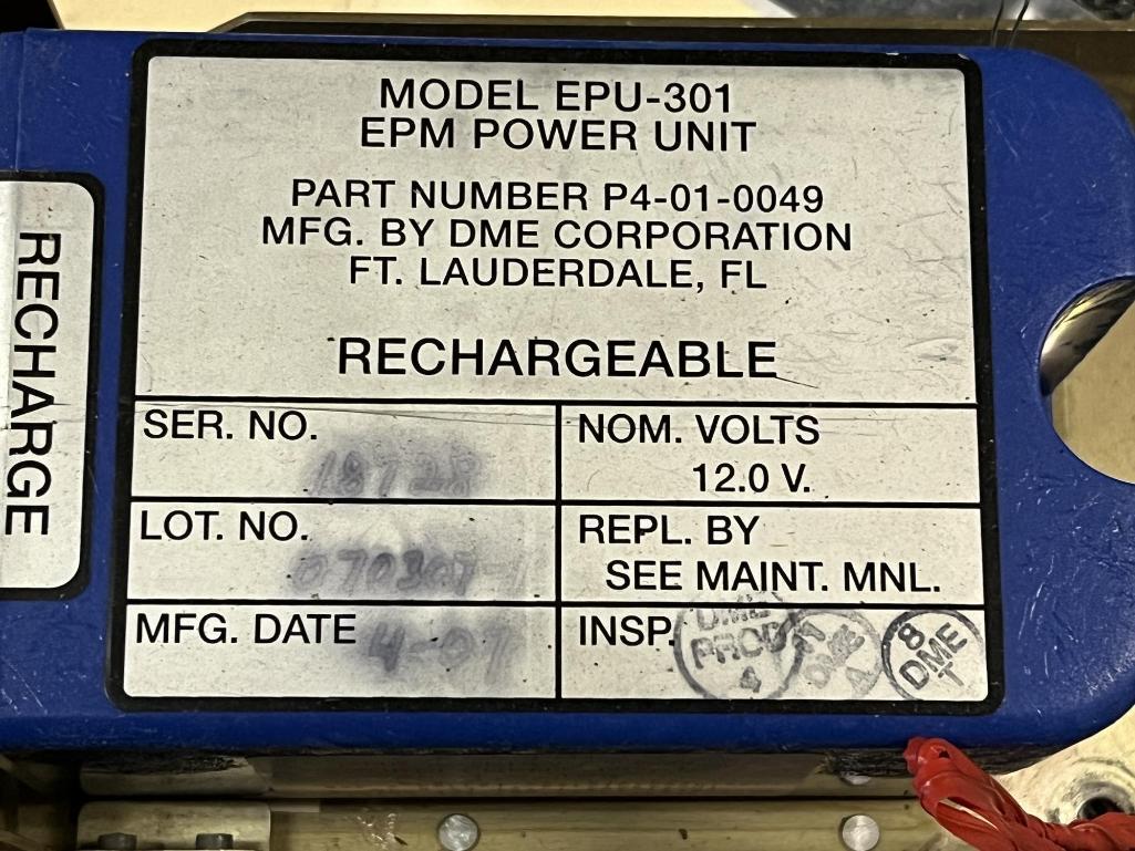 (LOT) A300 CREW MASK BOXES, POWER SUPPLIES, & MISC [18 LINE ITEMS]