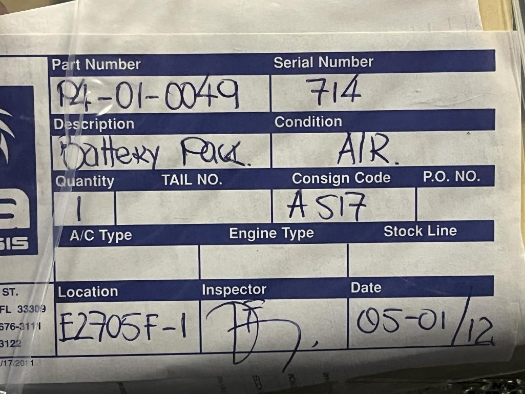 (LOT) A300 CREW MASK BOXES, POWER SUPPLIES, & MISC [18 LINE ITEMS]