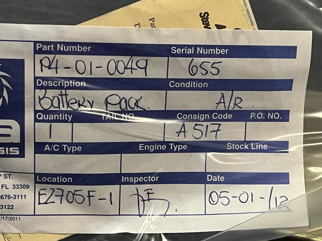 (LOT) A300 CREW MASK BOXES, POWER SUPPLIES, & MISC [18 LINE ITEMS]
