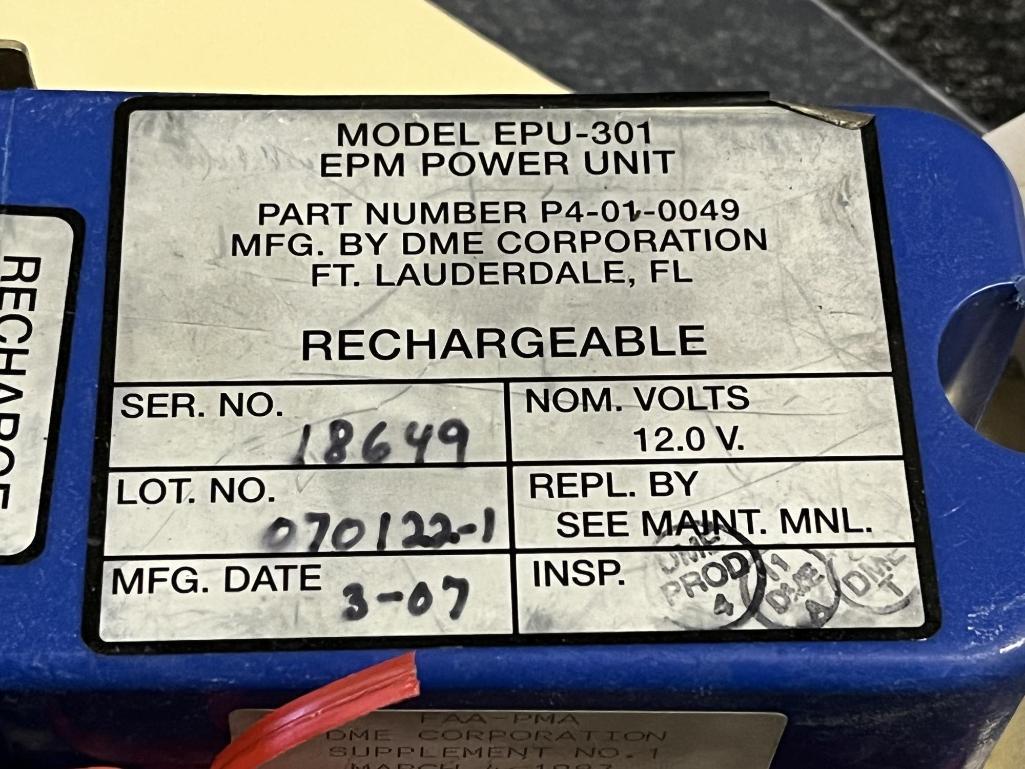 (LOT) A300 CREW MASK BOXES, POWER SUPPLIES, & MISC [18 LINE ITEMS]