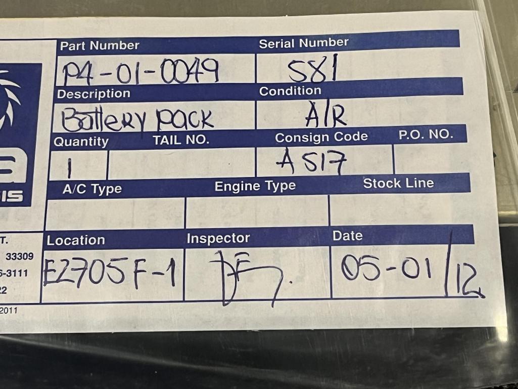 (LOT) A300 CREW MASK BOXES, POWER SUPPLIES, & MISC [18 LINE ITEMS]