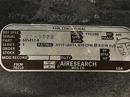 B767 FLIGHT DECK DISTRIBUTION FANS 605457-8 (REPAIRED)