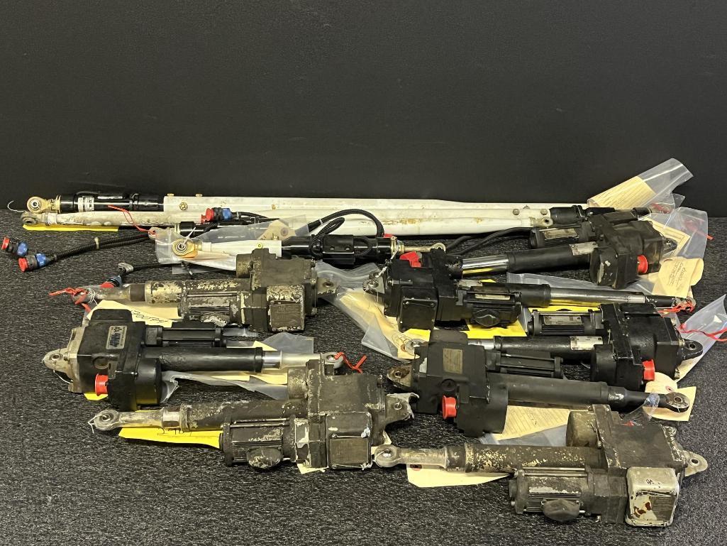 A300 LINEAR ACTUATORS & RODS (8) 2021272-1, (2) E1AM0, (1) E3AMO, (1) E4BM0