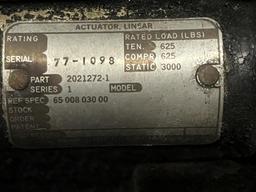 A300 LINEAR ACTUATORS & RODS (8) 2021272-1, (2) E1AM0, (1) E3AMO, (1) E4BM0