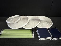 (LOT) B767/B737 EXTRUSION, ROD, & TRAY TABLES (3) 428445020537400, (1) 65-45166-8, (1)
