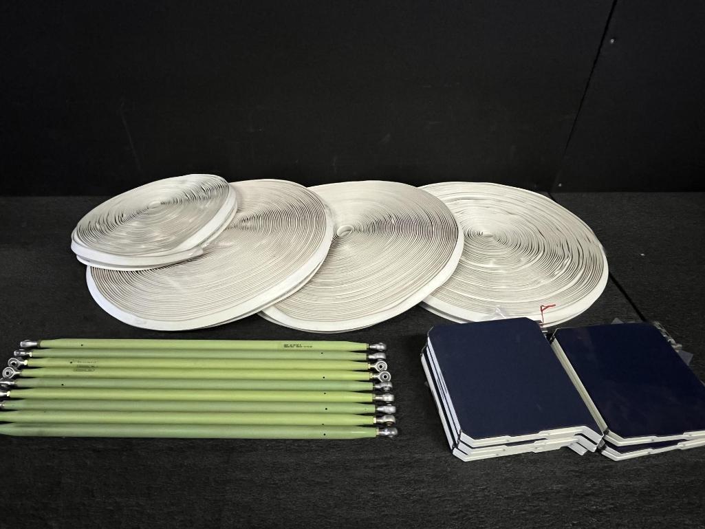 (LOT) B767/B737 EXTRUSION, ROD, & TRAY TABLES (3) 428445020537400, (1) 65-45166-8, (1)