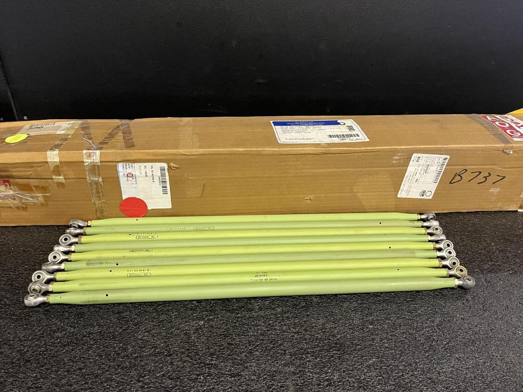 (LOT) B767/B737 EXTRUSION, ROD, & TRAY TABLES (3) 428445020537400, (1) 65-45166-8, (1)