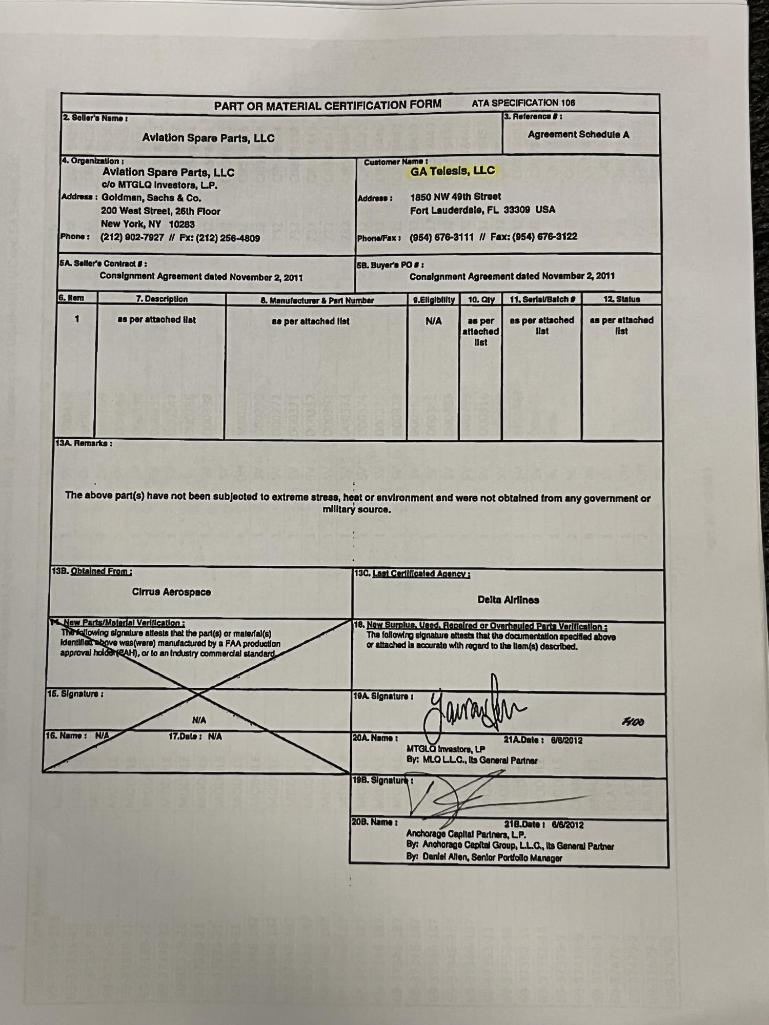 B737 FUEL MANAGEMENT CONTROL MODULE 69-37335-88 (INSPECTED)