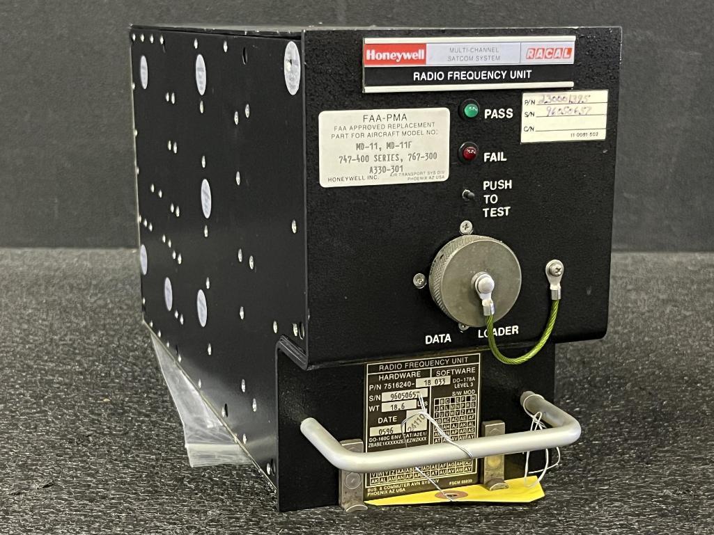 HONEYWELL RF-600 RADIO FREQUENCY UNITS 7516240-18033 (INSPECTED)