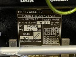 HONEYWELL RF-600 RADIO FREQUENCY UNITS 7516240-18033 (INSPECTED)
