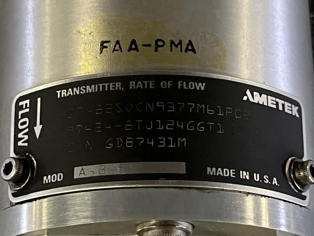 CF6 FUEL FLOW TRANSMITTERS 8TJ124GGT1 (1-REPAIRED, 2-INSPECTED/TESTED)