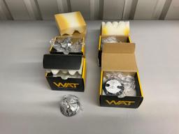 NEW WHELEN WAT FLASHER BASES 02-0250627-00 & FLASHER BULBS 02-0350433-00