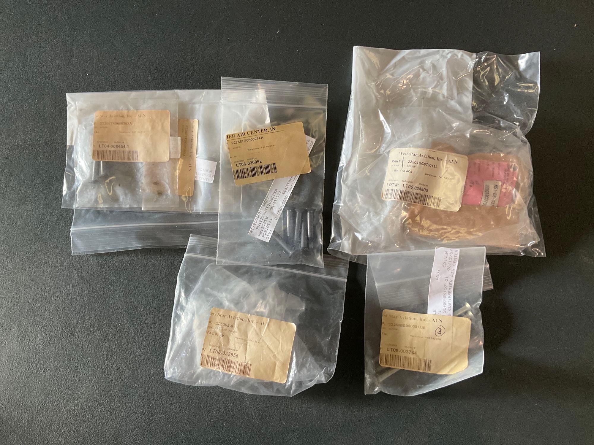 BOXES OF NEW FALCON & GULFSTREAM SPECIALTY HARDWARE & EXPENDABLES