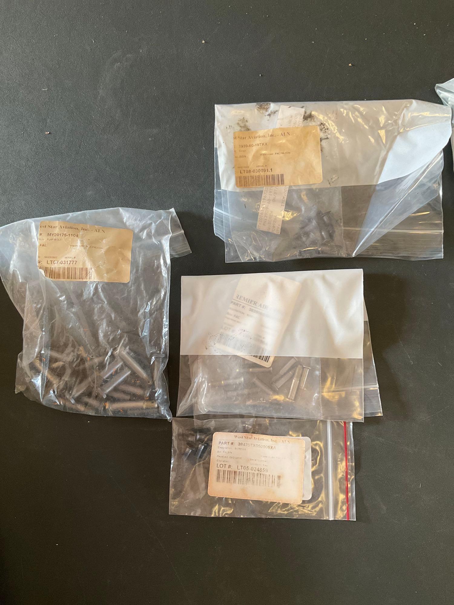 BOXES OF NEW FALCON & GULFSTREAM SPECIALTY HARDWARE & EXPENDABLES