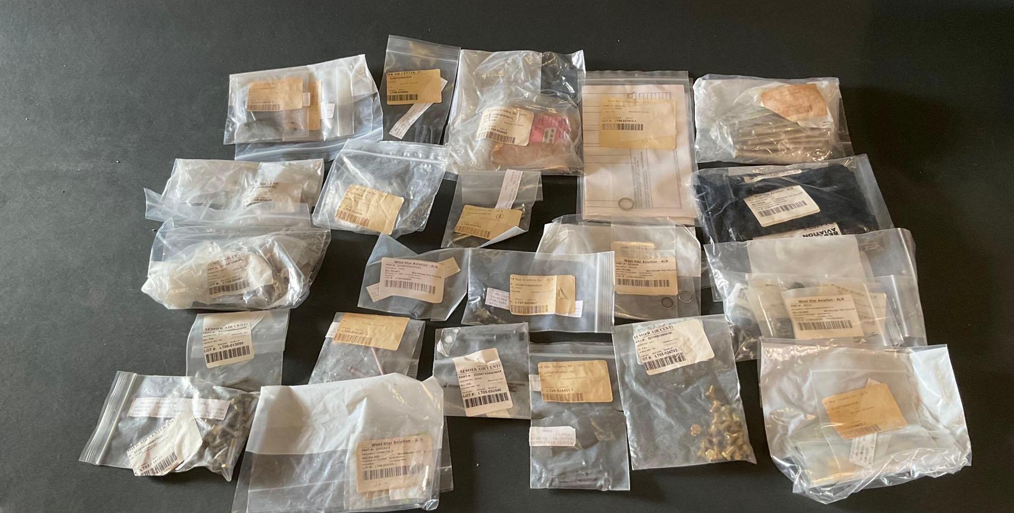 BOXES OF NEW FALCON & GULFSTREAM SPECIALTY HARDWARE & EXPENDABLES