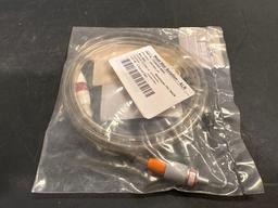 NEW OXYGEN HOSE 02C20T1-4-3000, C166005-0505 & MASK STRAPS 211006