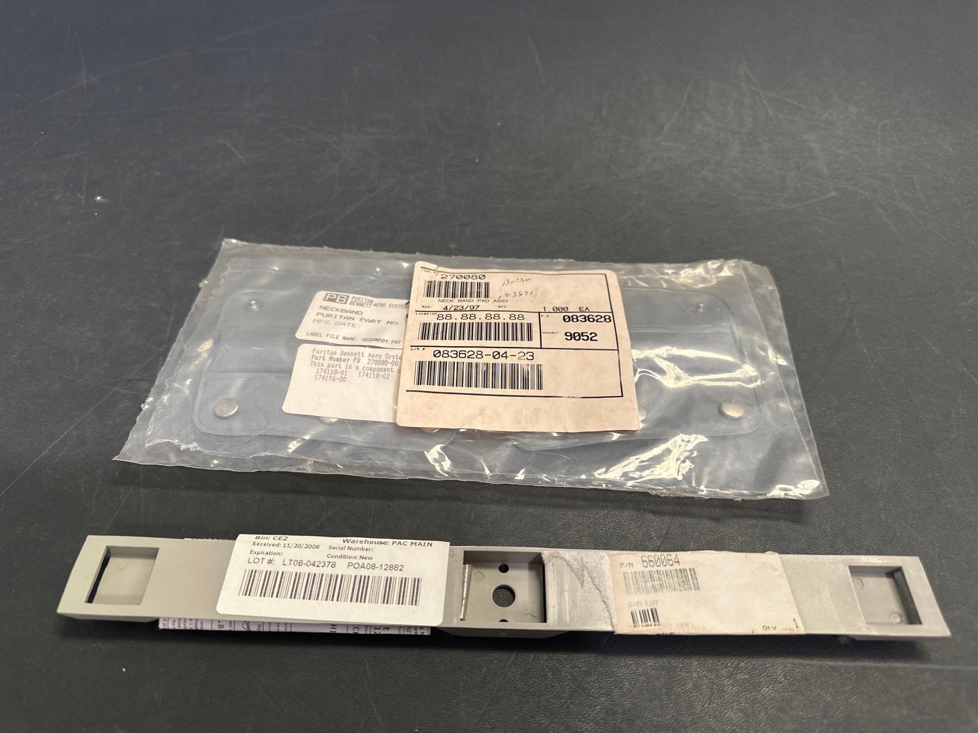 NEW OXYGEN HOSE 02C20T1-4-3000, C166005-0505 & MASK STRAPS 211006