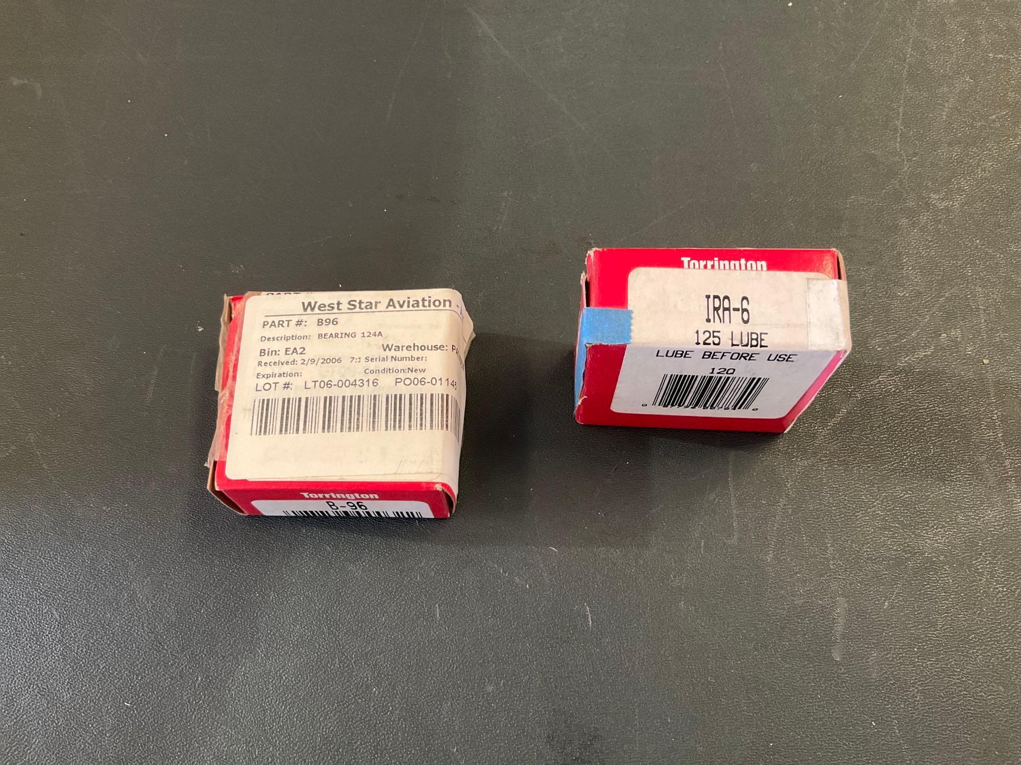 NEW BEARINGS MOST WITH CESSNA CERTS KRJUDSB032, MS27640-6, NTA411, MS14102-10, MS20218-2, B34, B96,