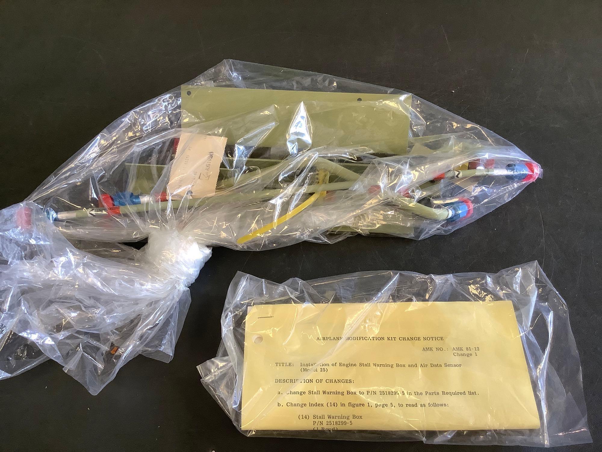 LEARJET ENGINE STALL WARNING BOX/AIR DATA SENSOR INSTALL KITS