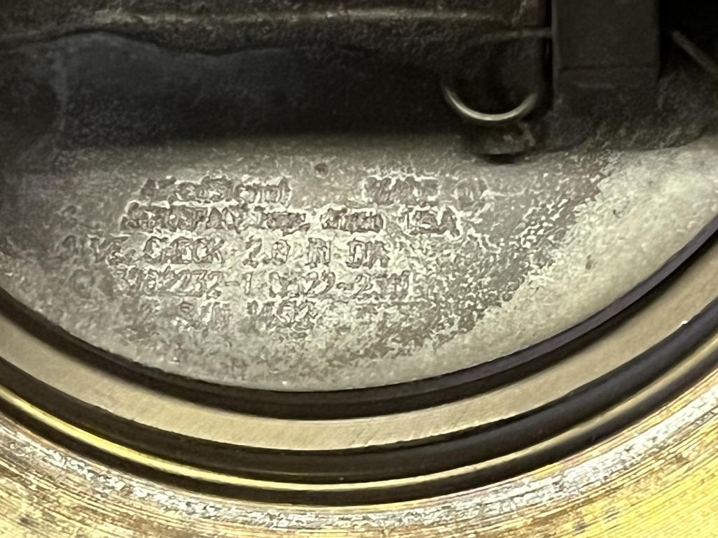 CHECK VALVES (1) 0059-0008-3, (1) 3202896-1, (1) 350023000-03, (1) 3202232-1