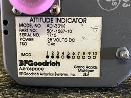 BFGOODRICH ADI-331K ATTITUDE INDICATOR 501-1567-10