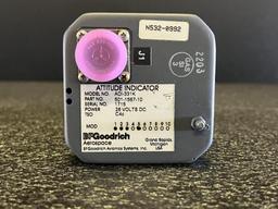 BFGOODRICH ADI-331K ATTITUDE INDICATOR 501-1567-10