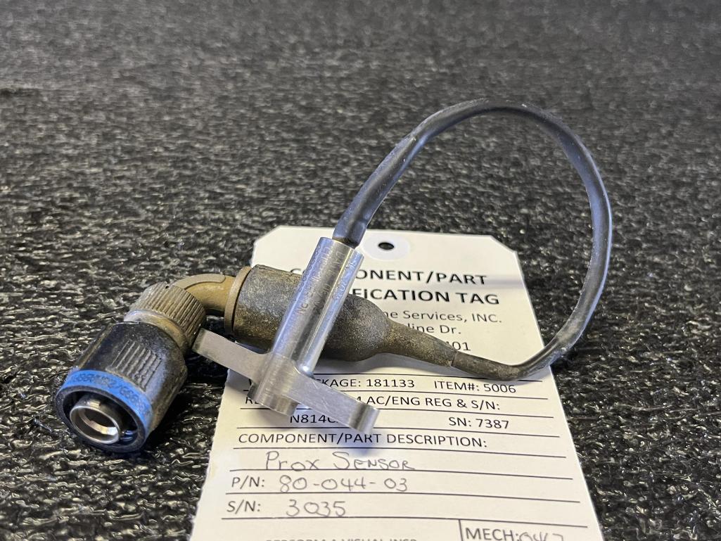 PROXIMITY SENSORS (2) 80-044-03, (2) 80-044-04