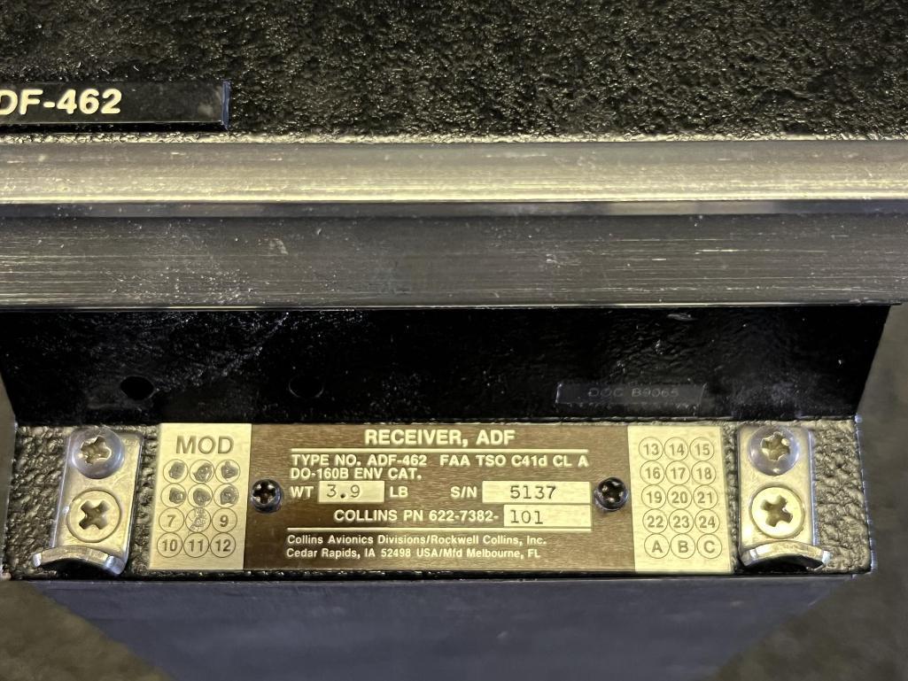COLLINS ADF-462 ADF RECEIVERS 622-7382-101