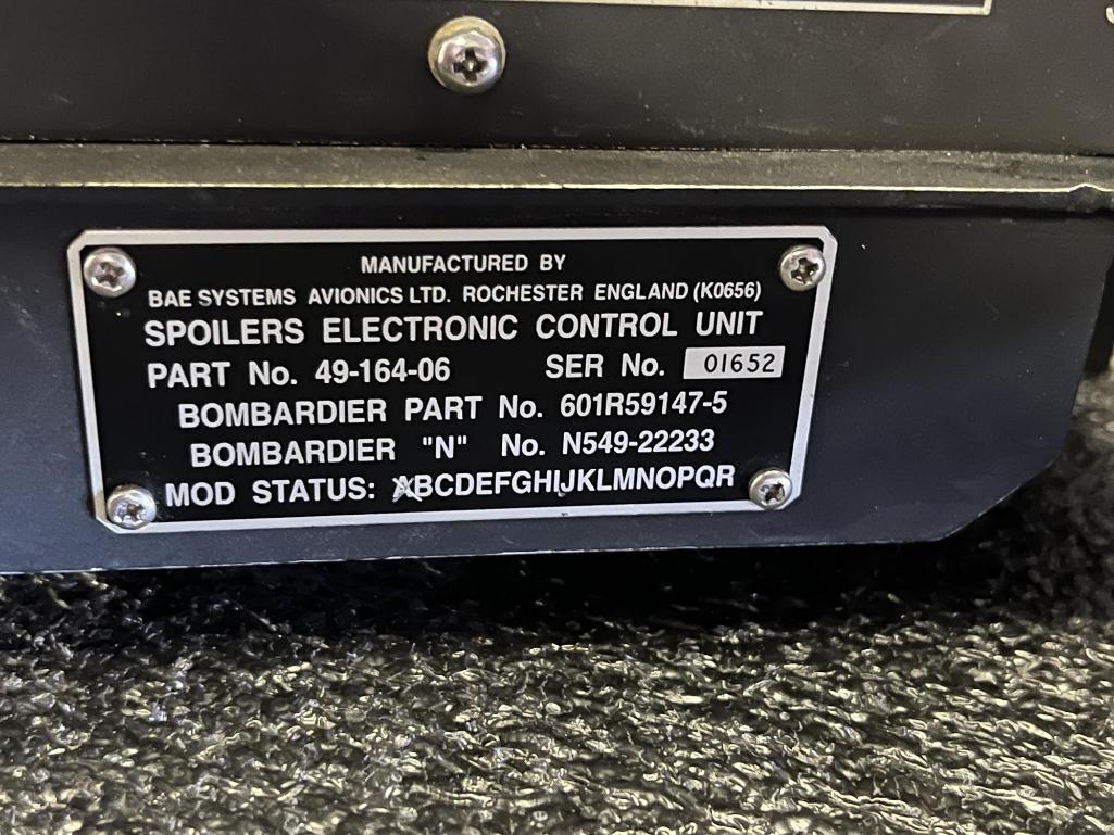 BAE SPOILER ELECTRONIC CONTROL UNITS (1) 49-164-06, (1) 49-164-05