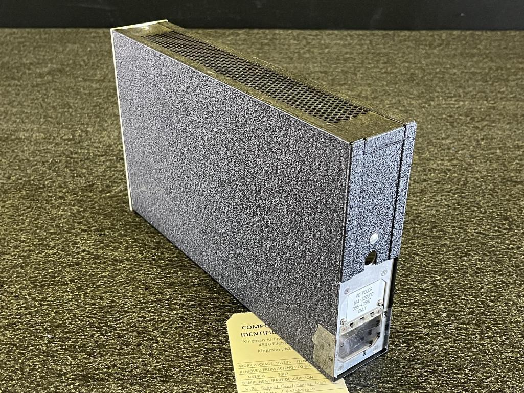 HONEYWELL APU ELECTRONIC CONTROL UNIT (1) 2118800-2 & ENDEVCO VIBRATION SIGNAL CONDITIONING UNIT (1)