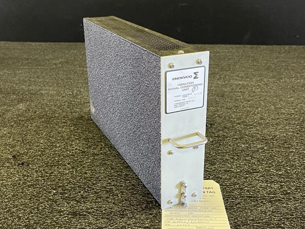 HONEYWELL APU ELECTRONIC CONTROL UNIT (1) 2118800-2 & ENDEVCO VIBRATION SIGNAL CONDITIONING UNIT (1)