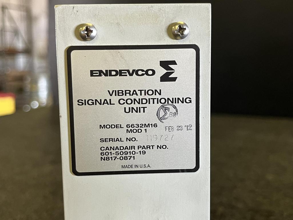 HONEYWELL APU ELECTRONIC CONTROL UNIT (1) 2118800-2 & ENDEVCO VIBRATION SIGNAL CONDITIONING UNIT (1)