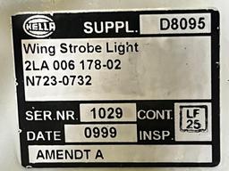 HELLA STROBE LIGHTS (2) 2LA006178-02, (1) 2LA006181-01