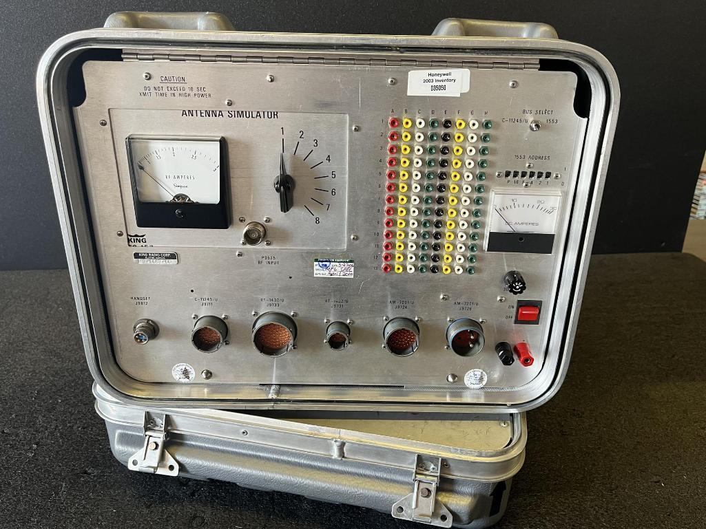 KING RADIO FREQUENCY TEST SET / ANTENNA SIMULATOR