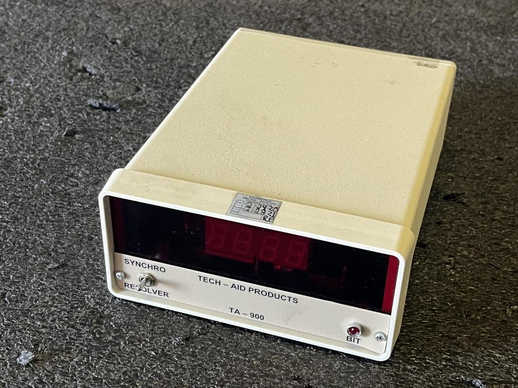 TECH-AIR TA-900 4-DIGIT ANGLE POSITION INDICATOR W/TEST ADAPTER