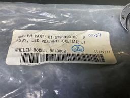 WHELEN LED POSITION LIGHT 01-0790400-02 (APPEARS NEW/REPAIRED BUT NO PAPERWORK)