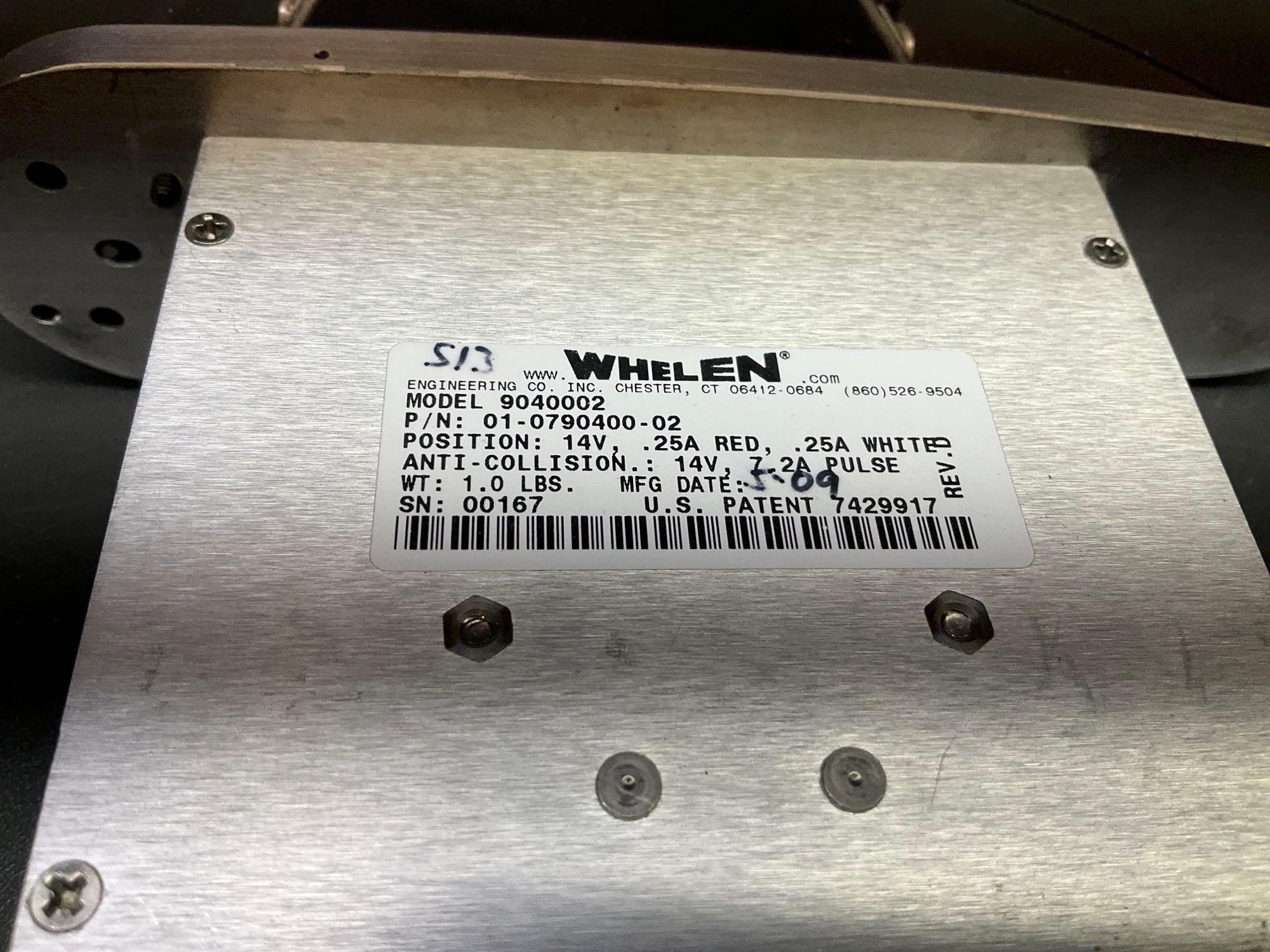WHELEN LED POSITION LIGHT 01-0790400-02 (APPEARS NEW/REPAIRED BUT NO PAPERWORK)