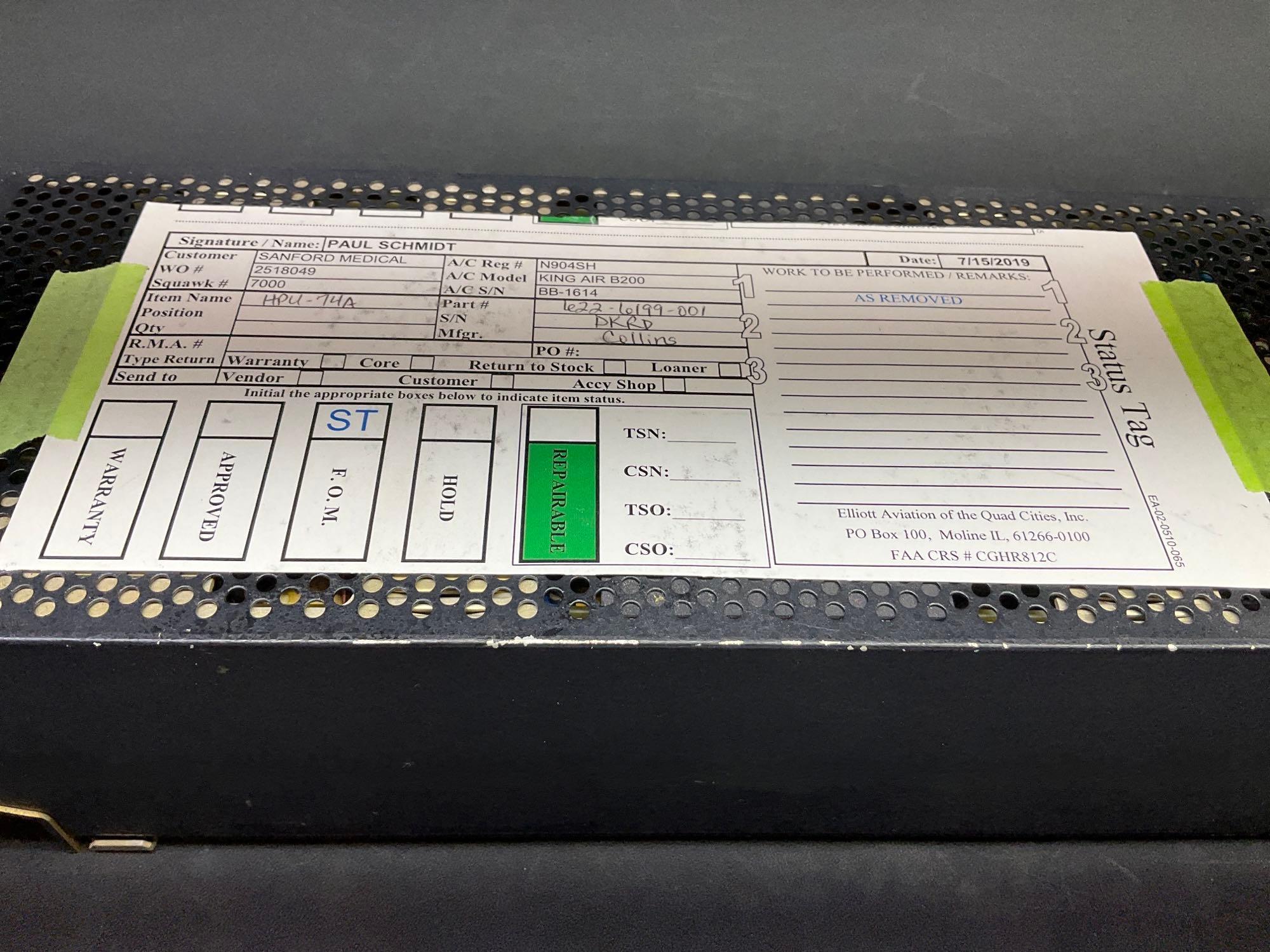 COLLINS HPU-74A Hsi PROCESSORS 622-6199-001 (BOTH A/R)