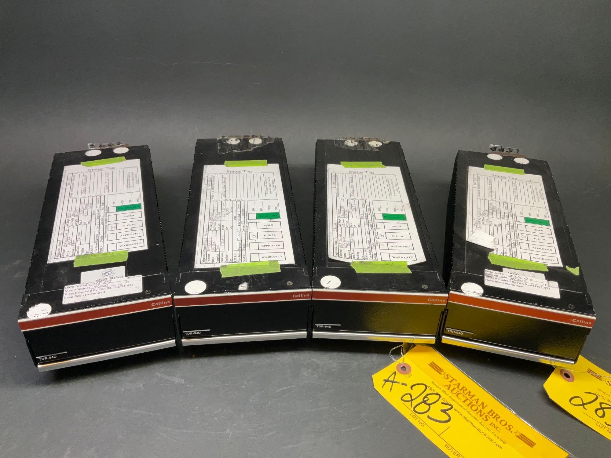 (LOT) COLLINS TDR-94D TRANSPONDERS 622-9210-005